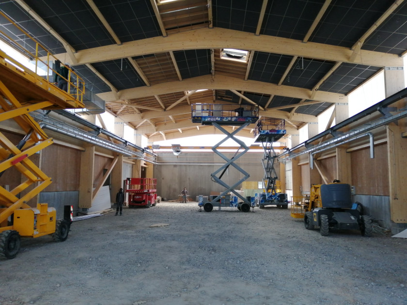 Atelier bois de la filière bois du Lycée Lachenal