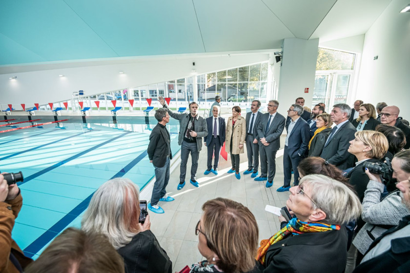 Inauguration piscine Alice Milliat