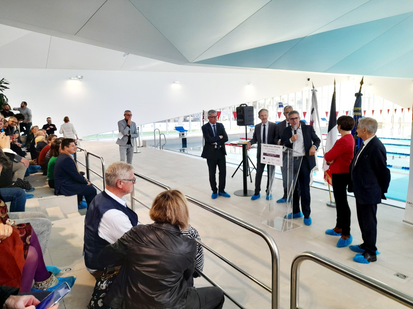 Inauguration piscine Alice Milliat