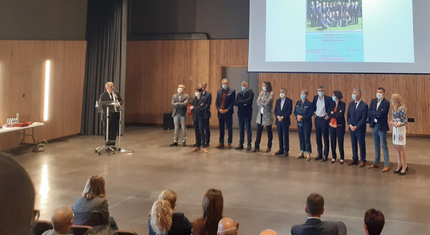 Inauguration de la salle de convivialité