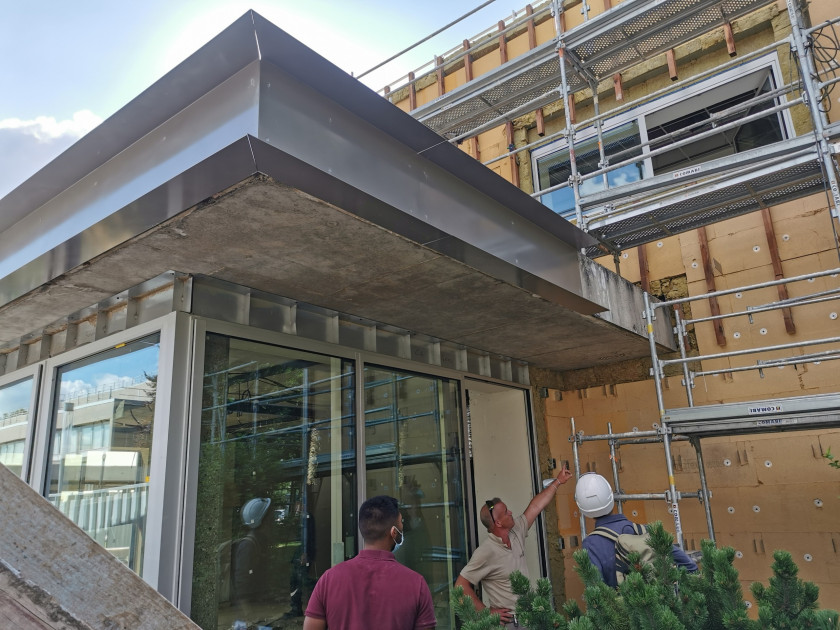 ISOLANT BIOSOURSÉ LAINE DE BOIS EN FACADE VENTILÉE