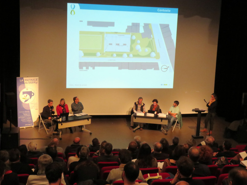 Matinale du SIGERLy sur la thématique efficacité énergétique et confort des usagers