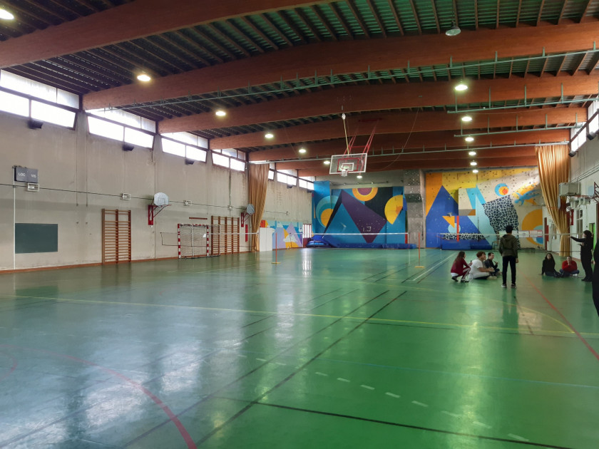 Réfection du gymnase du Lycée Mathias